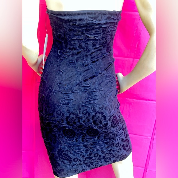 NWT Rachel Roy DECEMBER dress I navy blue INK size 2 - Picture 4 of 16